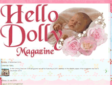 Tablet Screenshot of hellodollymagazine.blogspot.com