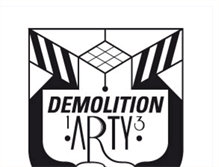 Tablet Screenshot of demolition-arty.blogspot.com