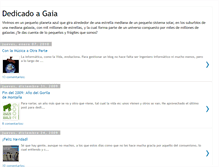 Tablet Screenshot of dedicadoagaia.blogspot.com