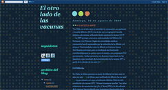 Desktop Screenshot of elotroladodelasvacunas.blogspot.com