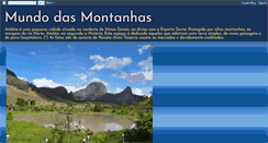 Desktop Screenshot of mundodasmontanhas.blogspot.com