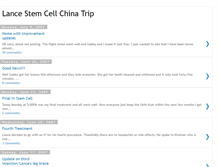 Tablet Screenshot of lancestemcellchinatrip.blogspot.com