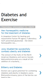 Mobile Screenshot of exercises-and-diabetes.blogspot.com