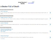 Tablet Screenshot of abeakerfullofdeath.blogspot.com