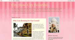 Desktop Screenshot of cityslow.blogspot.com