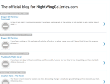 Tablet Screenshot of nightwinggalleries.blogspot.com