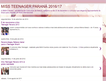 Tablet Screenshot of missteenparana.blogspot.com