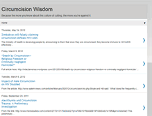 Tablet Screenshot of circumcisionwisdom.blogspot.com