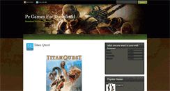 Desktop Screenshot of downloadpcgamefree.blogspot.com