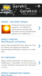 Mobile Screenshot of gerekligereksiz.blogspot.com