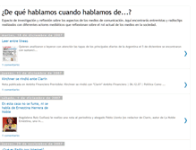 Tablet Screenshot of dequehablamoscuandohablamosde.blogspot.com