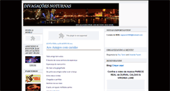 Desktop Screenshot of divagacoesnoturnas.blogspot.com