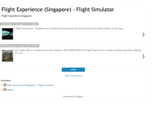 Tablet Screenshot of flightexperience-sg.blogspot.com