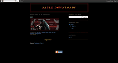 Desktop Screenshot of kabledownloads.blogspot.com