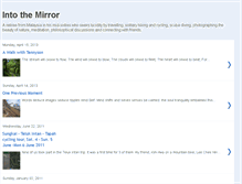 Tablet Screenshot of into-the-mirror.blogspot.com