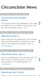 Mobile Screenshot of circumcisionnews.blogspot.com