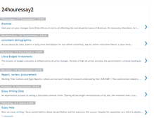 Tablet Screenshot of 24houressay2.blogspot.com