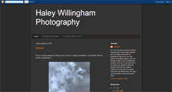 Desktop Screenshot of haleywphotography.blogspot.com