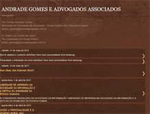 Tablet Screenshot of gomesadvogados.blogspot.com