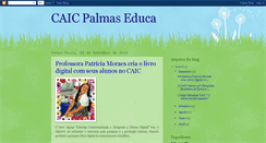 Desktop Screenshot of caicpalmaseduca.blogspot.com