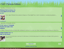 Tablet Screenshot of caicpalmaseduca.blogspot.com