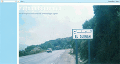 Desktop Screenshot of eldjnah.blogspot.com