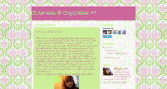 Desktop Screenshot of cuteandcupcakes.blogspot.com