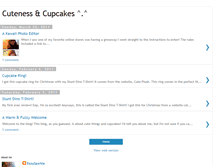 Tablet Screenshot of cuteandcupcakes.blogspot.com