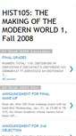 Mobile Screenshot of hist105-2008.blogspot.com