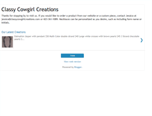 Tablet Screenshot of classycowgirlcreations.blogspot.com