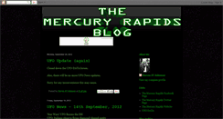 Desktop Screenshot of mercuryrapids.blogspot.com