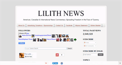 Desktop Screenshot of lilithnews.blogspot.com