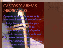 Tablet Screenshot of cascosmedievales.blogspot.com