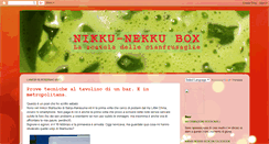 Desktop Screenshot of nikku-nekkubox.blogspot.com