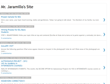 Tablet Screenshot of mrjaramillo.blogspot.com