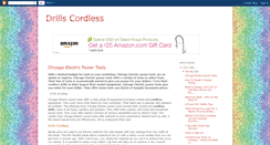 Desktop Screenshot of drillscordlessz.blogspot.com