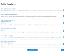 Tablet Screenshot of drillscordlessz.blogspot.com