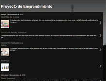 Tablet Screenshot of emprendimientode904.blogspot.com