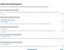 Tablet Screenshot of boliviaconstituyente.blogspot.com