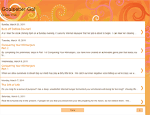 Tablet Screenshot of goalsettergal.blogspot.com