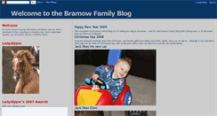 Desktop Screenshot of bramowfamilyblog.blogspot.com