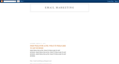 Desktop Screenshot of email-marketing123.blogspot.com