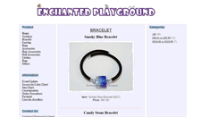 Desktop Screenshot of enchantedplayground-bracelet.blogspot.com