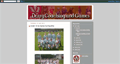 Desktop Screenshot of derrycoaching.blogspot.com