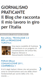 Mobile Screenshot of giornalismopraticante.blogspot.com