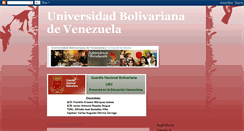 Desktop Screenshot of guardianacionalbolivarianaubv.blogspot.com