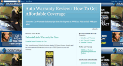 Desktop Screenshot of carwarrantyreview.blogspot.com