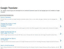 Tablet Screenshot of google-translate.blogspot.com