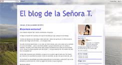 Desktop Screenshot of elblogdelasenorat.blogspot.com