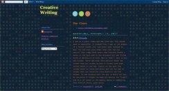 Desktop Screenshot of creativewritinggring100.blogspot.com
